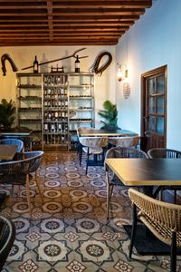 Sal&oacute;n privado interior Casa Antonia-La Plaza