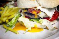 Hamburguesa especial con huevo Casa Antonia - La plaza